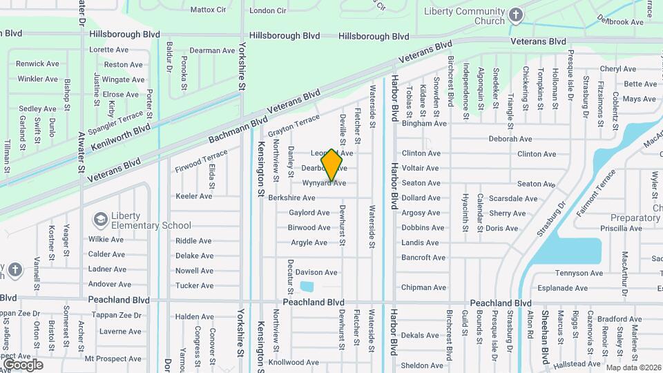 21295 Wynyard Ave Map and Location Details