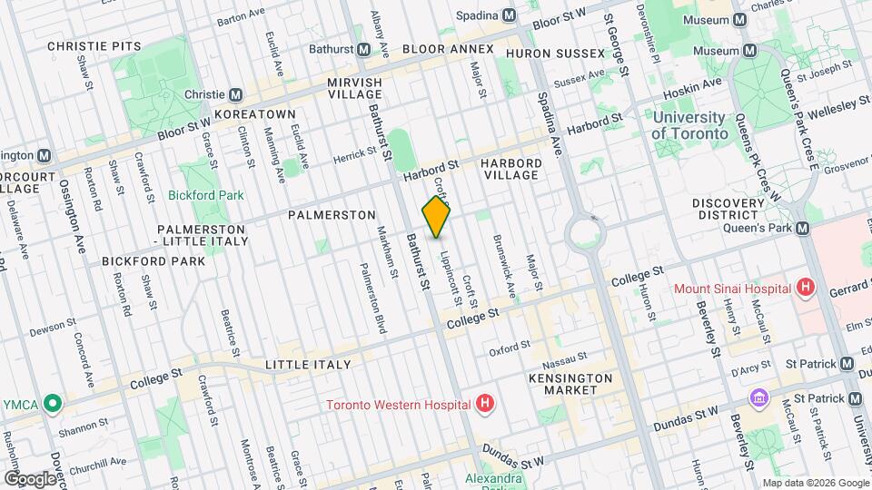 176 Lippincott St Map and Location Details