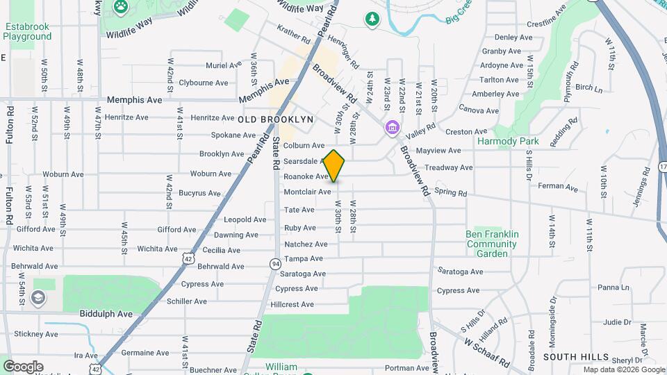 3006 Montclair Ave Mapa y Detalles de la Ubicación