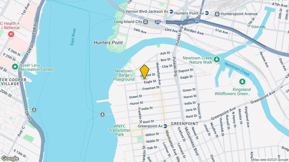 95 Eagle St Map and Location Details