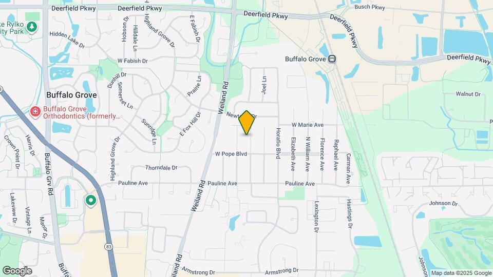 20698 N Eugene Ave Map and Location Details