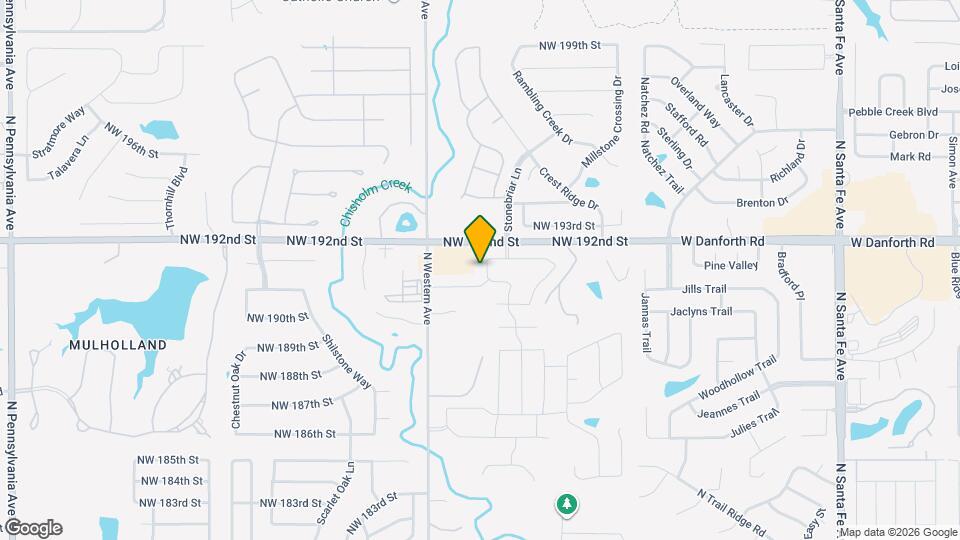 19209 Rush Springs Ln Map and Location Details