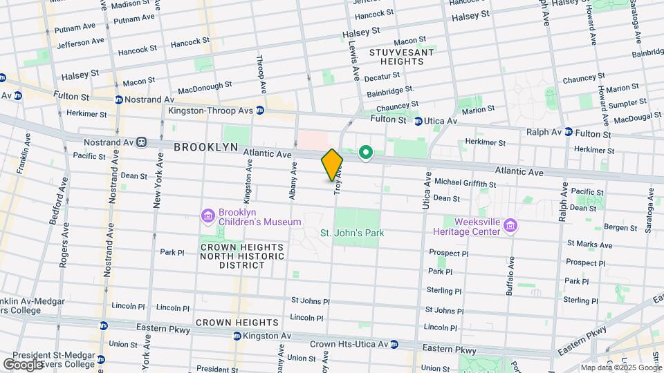 1559 Dean St Map and Location Details