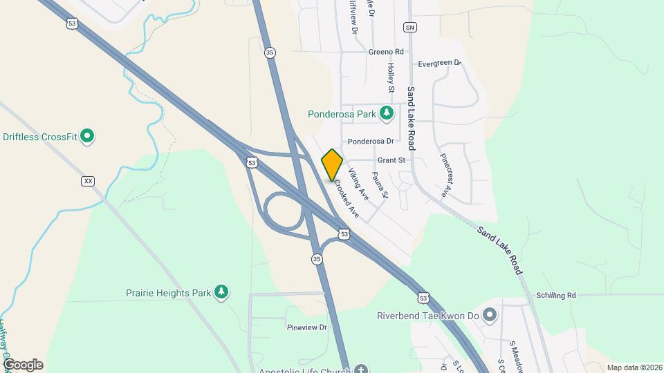 1908 Crooked Ave Map and Location Details