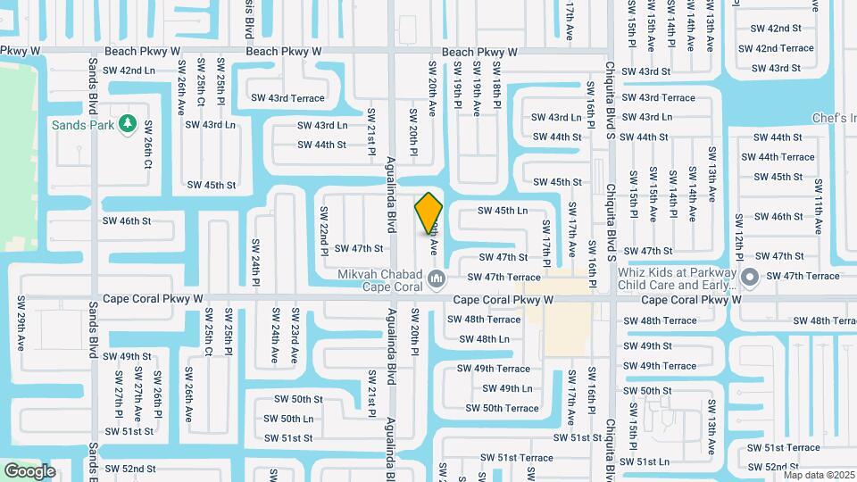 4622 SW 20th Ave Map and Location Details