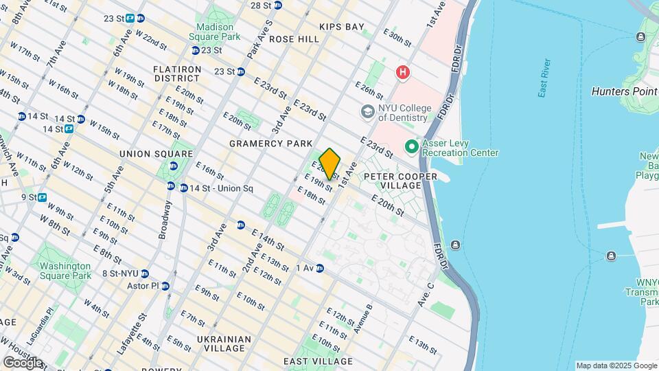 355 E 19th St Mapa y Detalles de la Ubicación