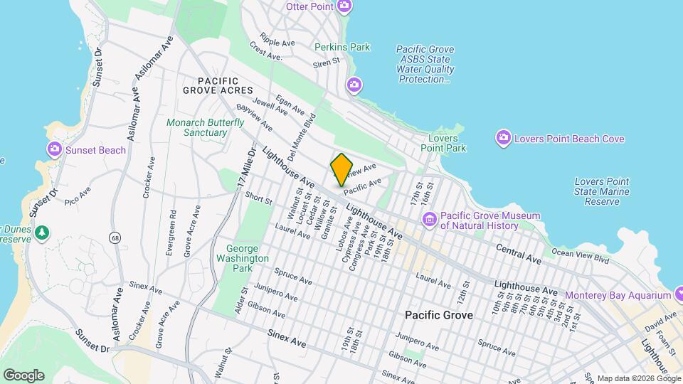 184 Pacific Ave Map and Location Details