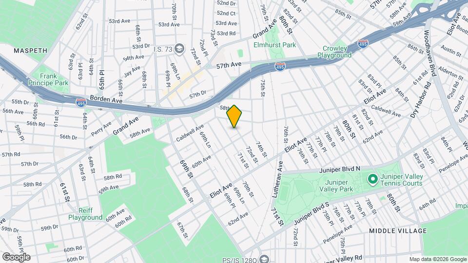 59-28 72nd St Mapa y Detalles de la Ubicación