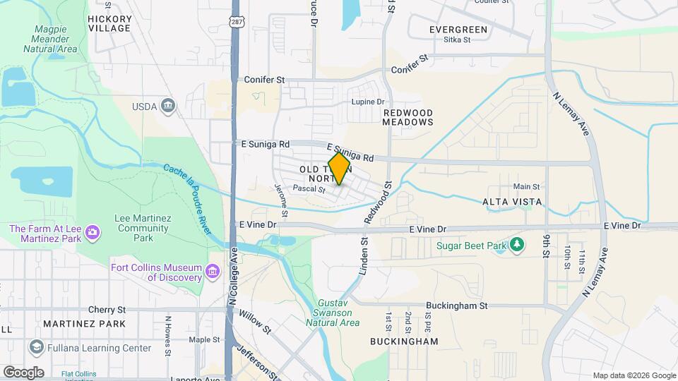 803 Heschel St Map and Location Details