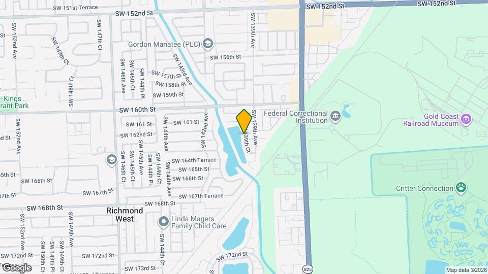 16274 SW 139th Ct Mapa y Detalles de la Ubicación