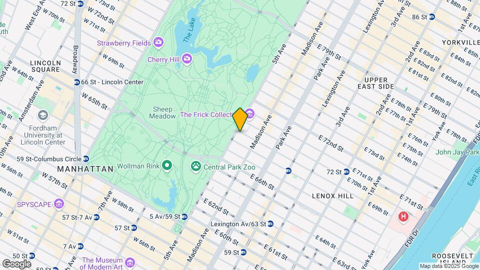 875 Fifth Ave Map and Location Details