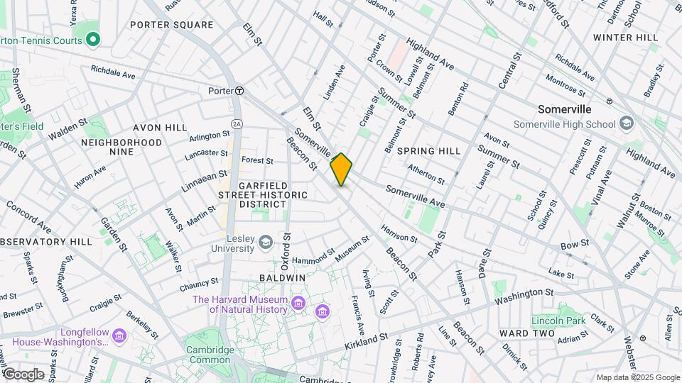 297 Beacon St, Unit 1 Map and Location Details