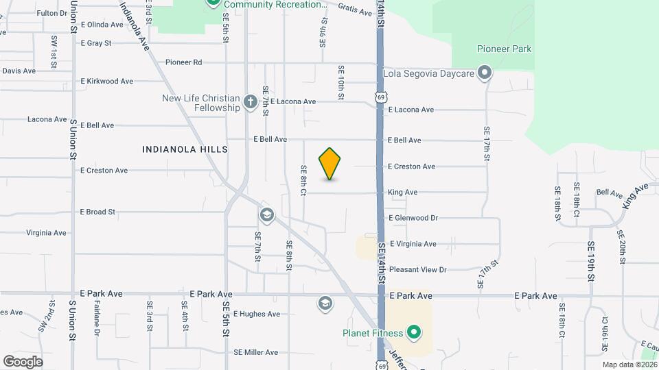 912 King Ave Map and Location Details