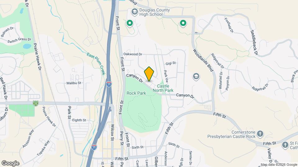 701 Canyon Dr Map and Location Details