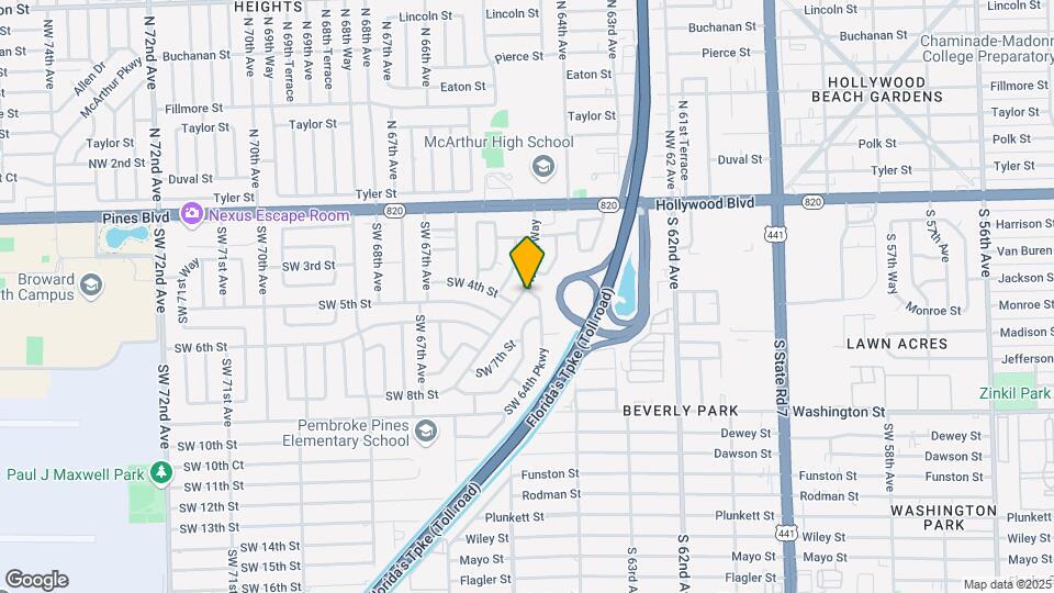 331 SW 64th Way Mapa y Detalles de la Ubicación