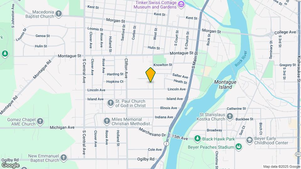 1535 West St Map and Location Details