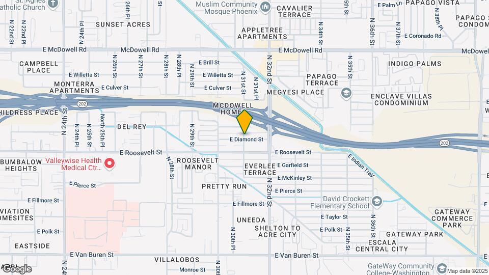 1029 N 31st St Map and Location Details