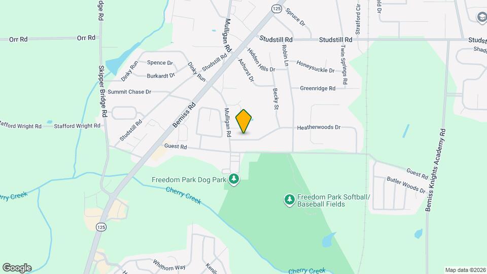 3944 Heatherwoods Dr Map and Location Details