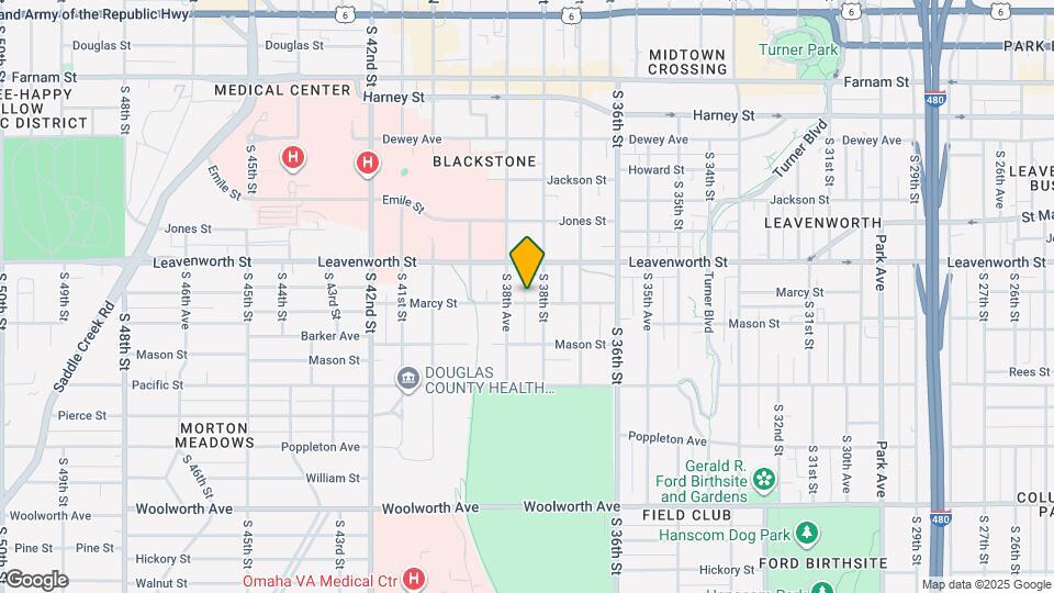 3812 Marcy St Map and Location Details