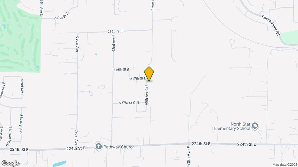 21715 65th Ave Ct E Map and Location Details