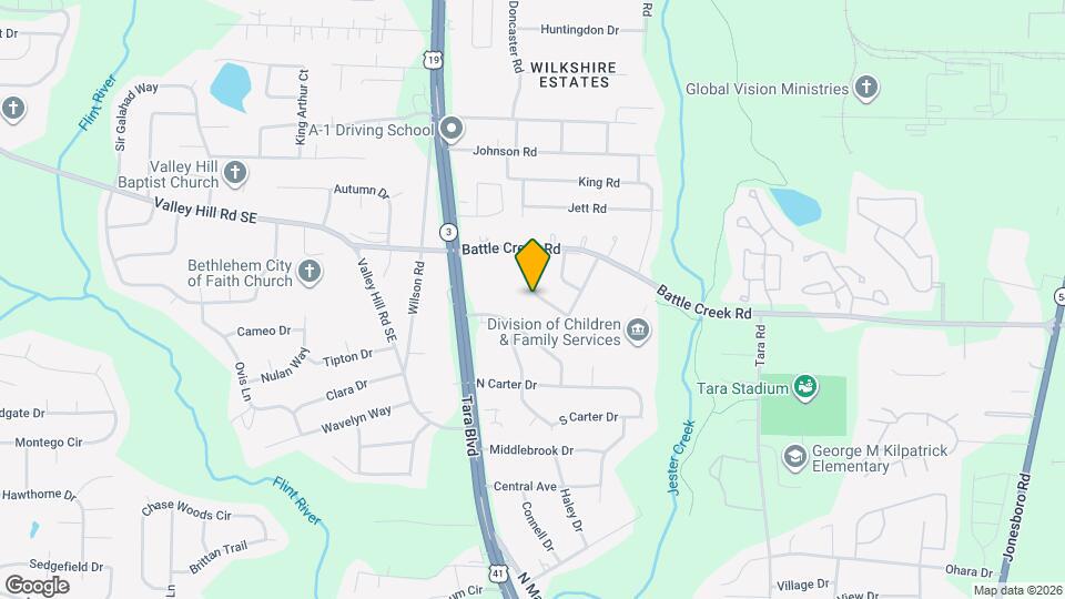 7327 Howard Cir Map and Location Details