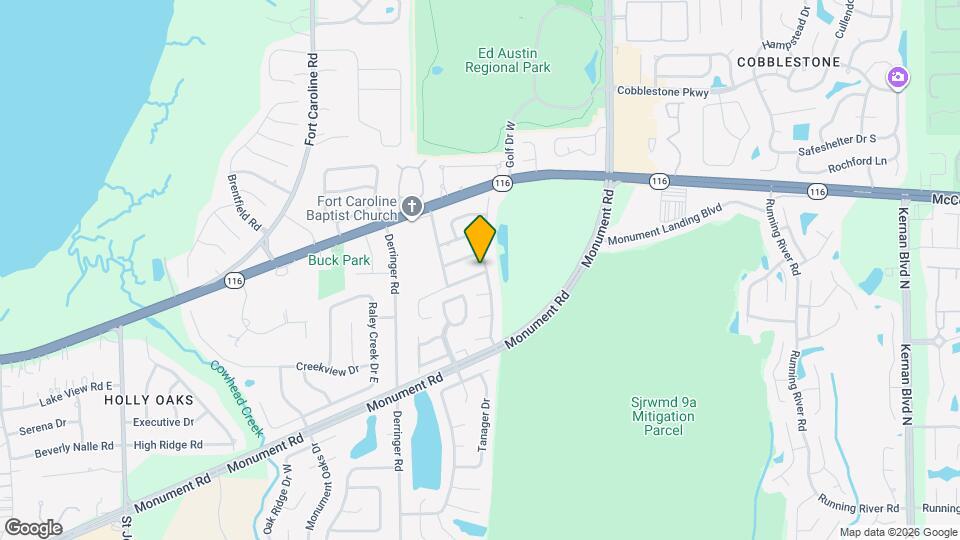 2024 Oak Water Dr Map and Location Details