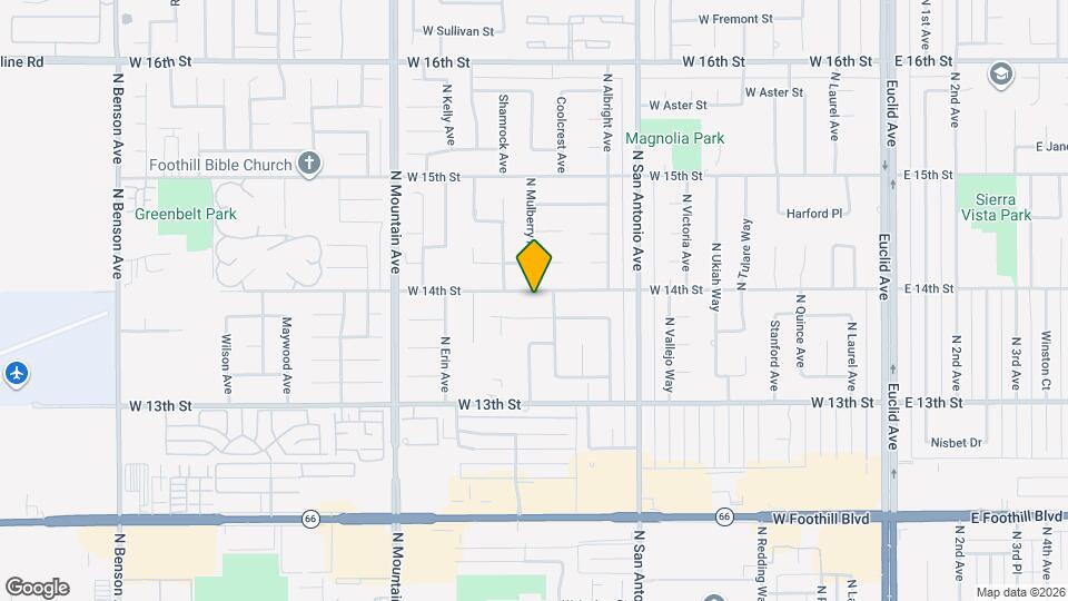 970 W 14th St Map and Location Details