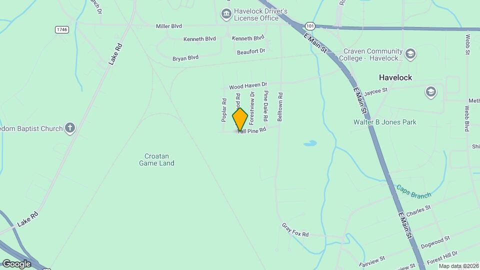 321 Tall Pine Rd Map and Location Details