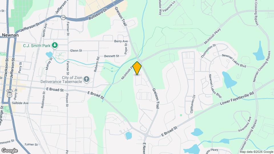 85 Chastain Cir Map and Location Details