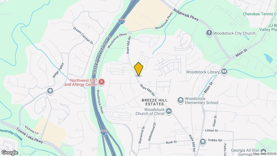 320 Oak Arms Wy Map and Location Details