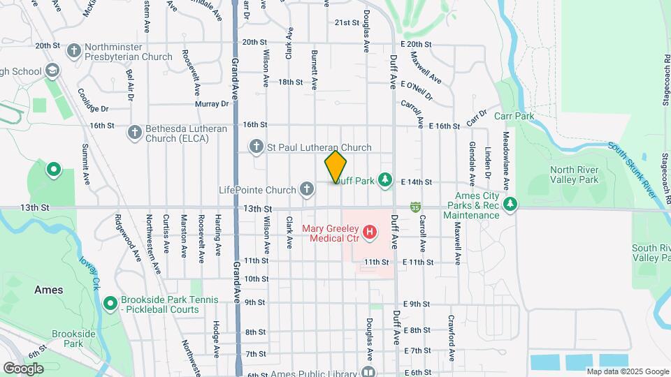 1323 Kellogg Ave Mapa y Detalles de la Ubicación