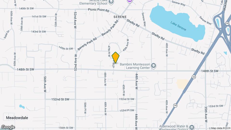 14713 47th Ave W Map and Location Details