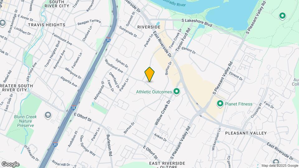 1906 Woodland Ave Map and Location Details