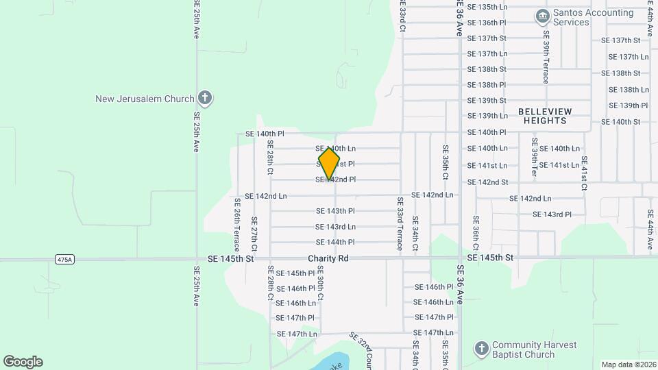 3064 SE 142nd Pl Mapa y Detalles de la Ubicación