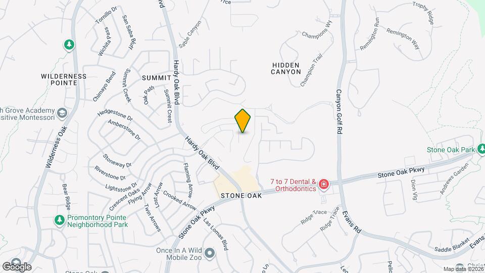 21918 Santa Elena Cyn Map and Location Details