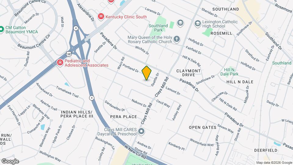 605 Seattle Dr Map and Location Details