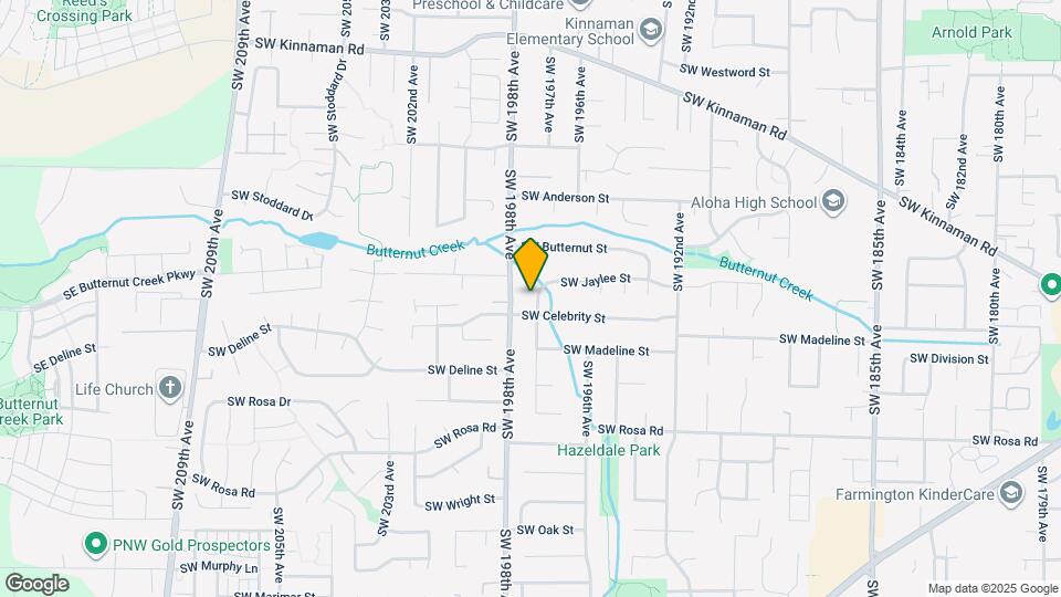 19675 SW Jaylee St Map and Location Details
