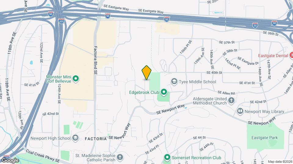 4030 134th Ave SE Map and Location Details