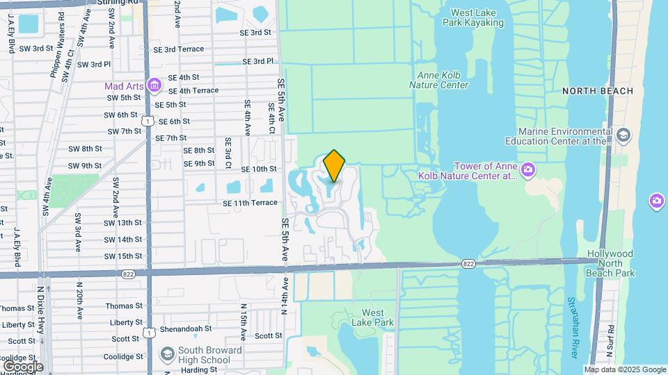 1130 SE 6th Ct Map and Location Details