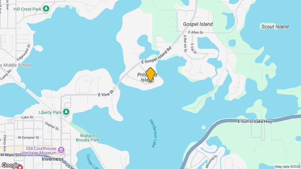 908 Pritchard Island Rd Map and Location Details