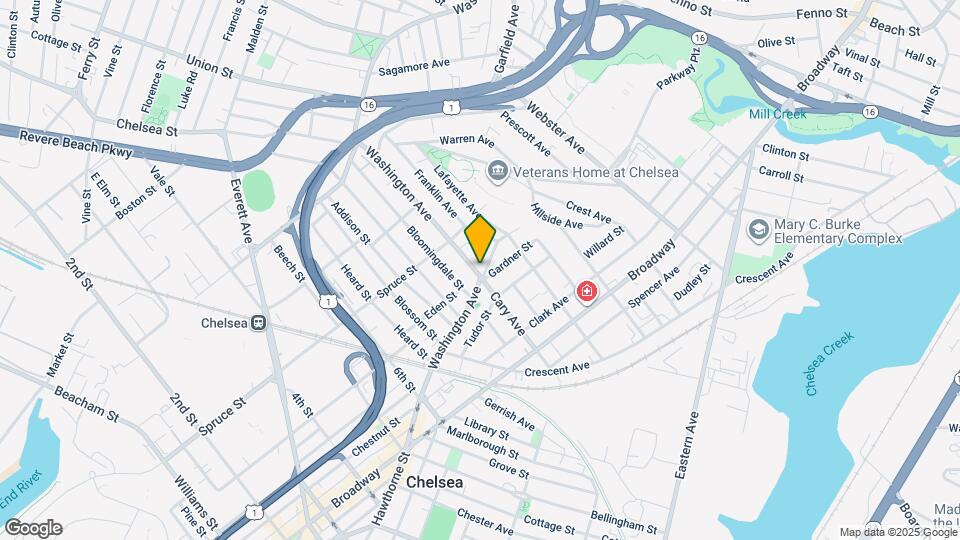 175 Washington St Map and Location Details