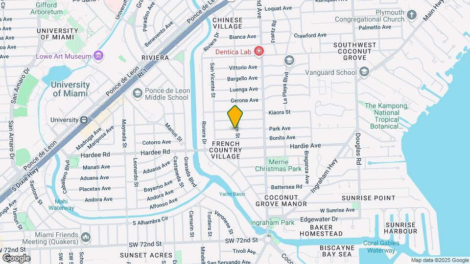 500 Savona Ave Map and Location Details