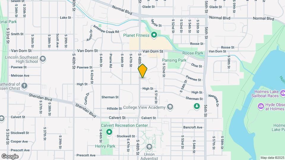4803 Apple Hill Ln Map and Location Details