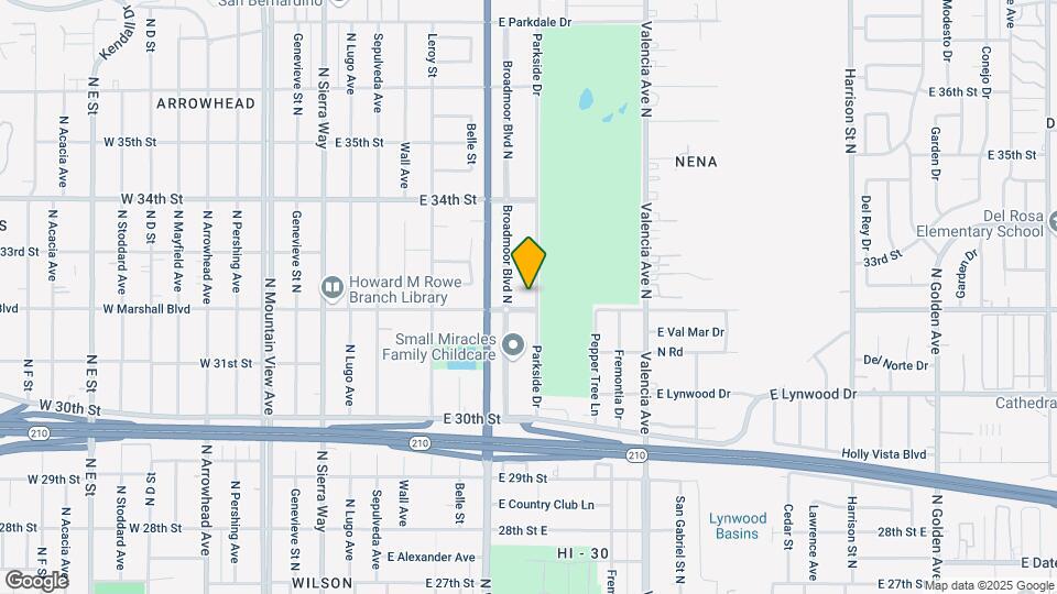 3220 Parkside Dr Map and Location Details