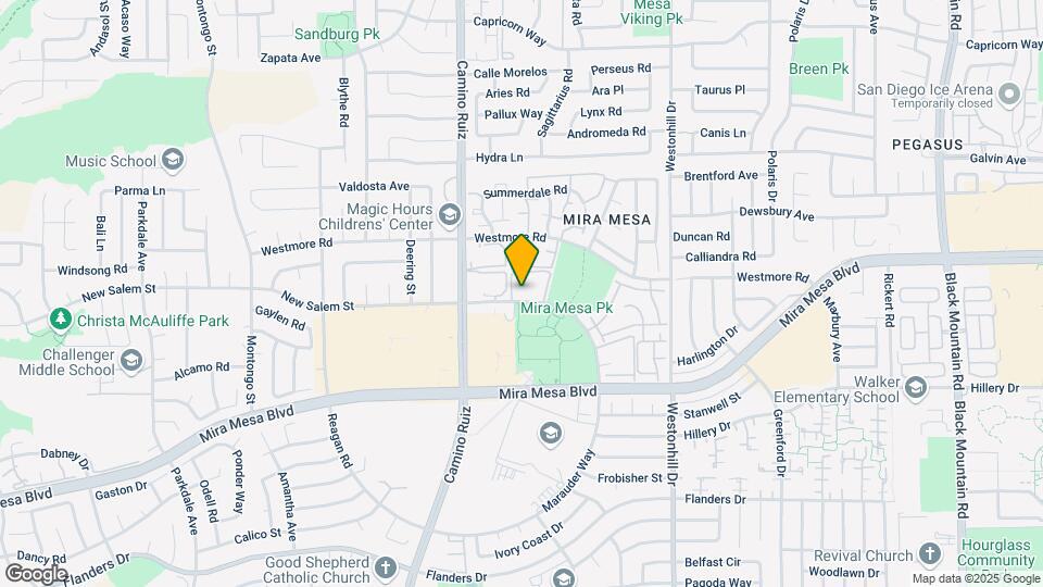8448 New Salem St Mapa y Detalles de la Ubicación