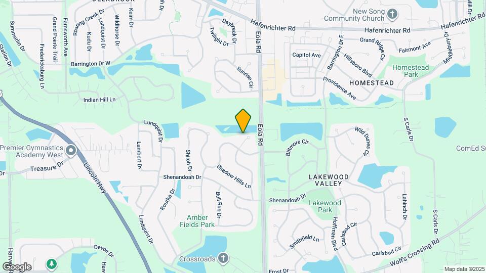 2485 Red Hawk Ridge Ct Map and Location Details