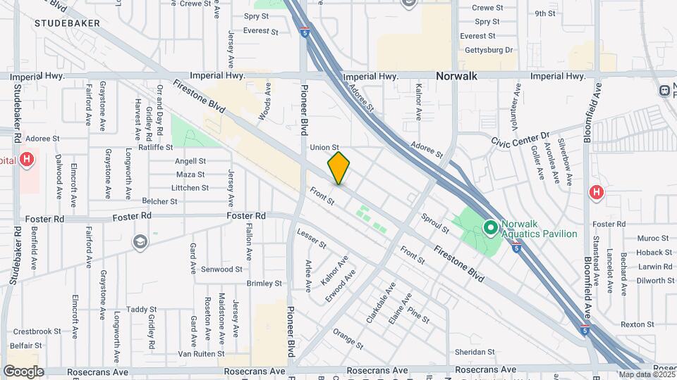 11900 Firestone Blvd Map and Location Details