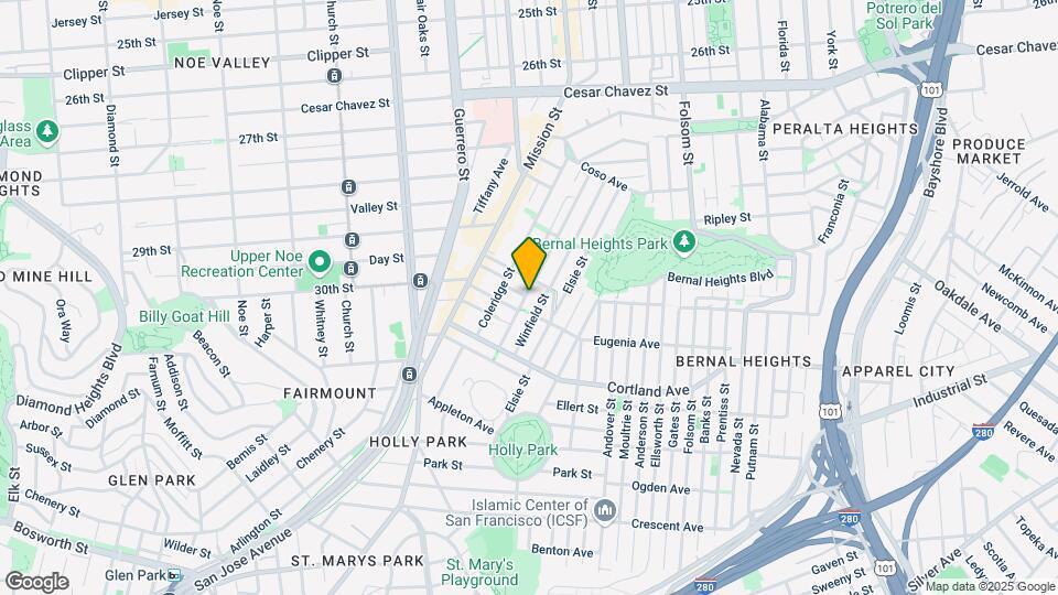 233 Prospect Ave Mapa y Detalles de la Ubicación