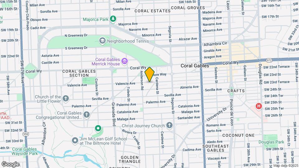 718 Valencia Ave, Unit 307 Map and Location Details