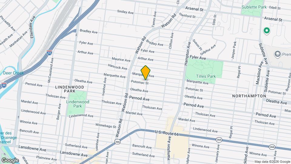 6401 Potomac St Mapa y Detalles de la Ubicación